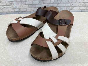 Birkenstock ビルケンシュトック Papillio パピリオ サイズ43（27.5cm）ブラウン系 編み込み メンズ