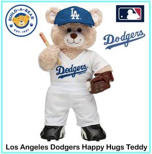 【アメリカ限定商品】Build-A-Bear MLB公認 LA ドジャース ベア