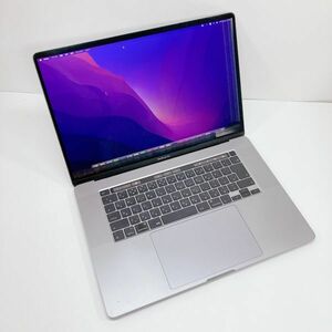 3856. MacBook Pro 2019 16インチ A2141 Core i7 16GB 500GB カメラ付き Apple ディスプレイが一部故障 訳アリ ジャンク