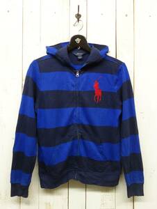 RETRO　レトロ古着 ＊POLO BY RALPH LAUREN 　ポロ ラルフローレン ＊フルジップスウエットパーカー ＊KIDS L (14-16)　150-160 