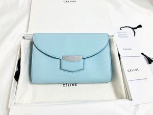 CELINE トロッターレザー ウォレット ミディアム