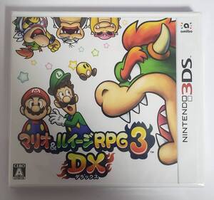 ★ニンテンドー3DSソフト「マリオ＆ルイージRPG3DX」新品・未開封　～送料無料～