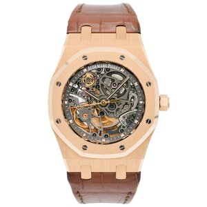 Audemars Piguet/オーデマ ピゲ Royal Oak ロイヤル オーク 15305OR.OO.D088CR.01 K18RG スケルトン 自動巻き メンズ 腕時計 #HK11070X