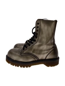 Dr.Martens◆レースアップブーツ/UK5/GLD/スレ有