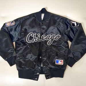 USA製 ホワイトソックス フェルコ スタジャン M 中綿ジャケット 90s ヴィンテージ CHICAGO WHITE SOX top of the line by felco