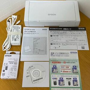 ★1円〜♪特別提供品★美品★EPSON エプソン【PX-S06W】モバイルプリンター A4インクジェット★印刷枚数455枚★2021年製★送料無料★