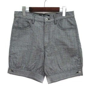 ジュンヤワタナベ JUNYA WATANABE コムデギャルソン キュロット ショートパンツ ウール ヘリンボーン グレー M AD2007 JA-P015