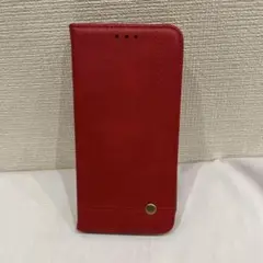 一点限定❣️Huawei P20 Pro ケース　手帳型　レッド　牛革製品 赤