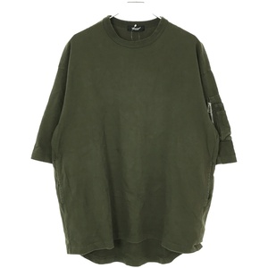 UNDER COVER アンダーカバー 21AW BIG T-SHIRT アーミービッグTシャツ カーキ 2 UC2A4803-1 ITVCSOYCFHFS