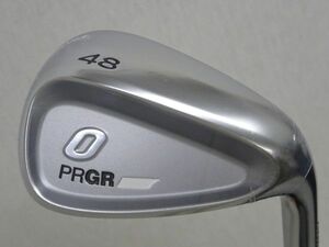 新品 2024 PRGR ◆ 0 WEDGE ◆ 48° (S) MODUS3 TOUR105 ◆ スチール 日本仕様正規品 48度 モーダス105 ゼロウェッジ 新モデル プロギア