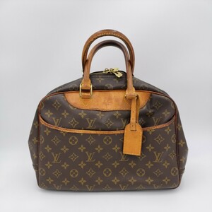 Louis Vuitton ルイヴィトン モノグラム ドーヴィル M47270 ボーリングヴァニティ ハンドバッグ トートバッグ 大容量 ビジネス 人気 定番