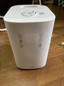 【家電】 アイリスオーヤマ ハイブリッド 加湿器 UHK-500 導通確認済み 上給水ハイブリッド加湿器 IRIS OHYAMA UHK-500-W 本体のみ