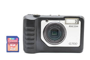 ★☆美品★ RICOH G700 コンパクトデジタルカメラ リコー 動作確認済 ＃241225