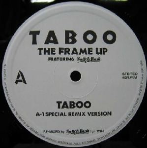 $ ザ・フレイム・アップ / タブー THE FRAME UP / TABOO (MEDP 10001A) 限定盤 YYY117-1809-35-35 RE-MIXED by Switch-Back レコード盤