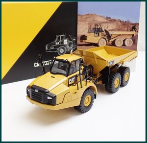 ☆1円 CCM CAT 735B Articulated Dump Truck/アーティキュレートダンプトラック 1/48ダイキャストモデル ミニカー/重機/箱付き&0939400302