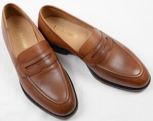 ●Loake 1880(ローク)コインローファ―(茶,UK7.0(JP25.5)革底,英国王室御用達,IMLK1022)新品