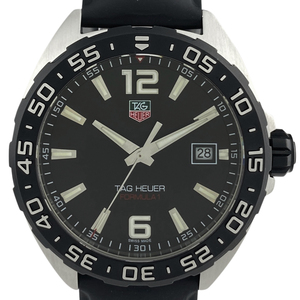 タグホイヤー TAG HEUER フォーミュラ 1 WAZ1110 腕時計 SS ラバー クォーツ ブラック メンズ 【中古】