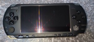 PSP プレイステーションポータブル PSP-3000 モンスターハンターポータブル 3rd ハンターズモデル 本体 SONY バッテリーなし レア
