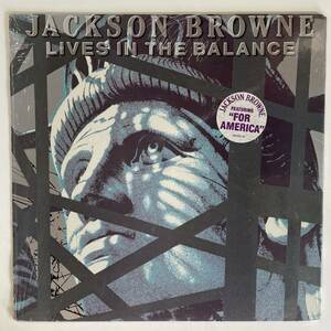 10910 【US盤★未使用に近い】 JACKSON BROWNE/LIVES IN THE BALANCE