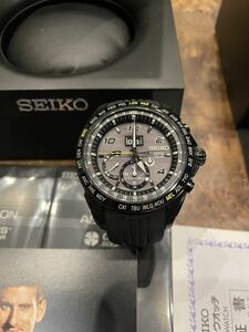 限定アストロン　ジョコビッチモデル SBXB143　SEIKO ASTRON　腕時計 セイコー ラバーベルト　GPSソーラー　ほぼ未使用