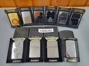 1204U64　喫煙グッズ　ライター　ZIPPO ジッポ　おまとめ10点　※着火未確認・現状お渡し