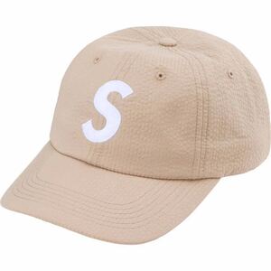 【新品 タン 24SS Seersucker S Logo 6-Panel】 2 tone denim washed chino twill camp cap cordura corduroy mesh ebbets box new era