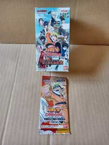 ナルト／ブースターパック WJ 秘伝札絵巻 忍兵法札絵巻 弐 BEST SELECT BOOSTER ２／NARUTO CARD GAME／未開封品、未使用品の1BOX＋1パック