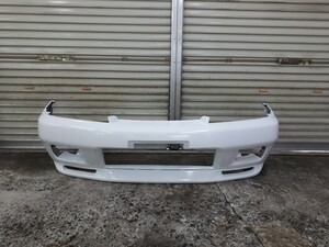 GT-R R32スカイライン 純正フロントバンパー、純正リップスポイラー付