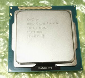 Intel CPU Core i7 3770 3.40GHZ デスクトップ用CPU