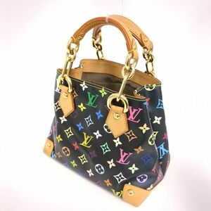 LOUIS VUITTON　M40048　オードラ　モノグラム　マルチカラー　ノワール　ハンドバッグ　　◆3115/登呂店