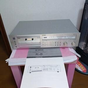 YAMAHA ステレオカセットデッキ K-8 動作品 ジャンク