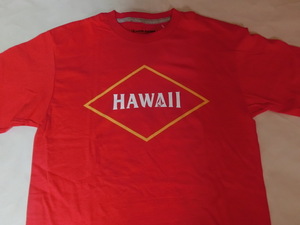 激レア USA購入 【VOLCOM】ボルコム 【GIVEBACK SERIES】【HAWAII VOLCOM STONE 】ロゴプリントTシャツUS Mサイズ RED