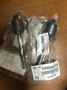 【トヨタ純正/正規品】AE86 スプリンタートレノ カローラレビン パワーステアリング ラック エンド SUB-ASSY 2個セット 新品未使用