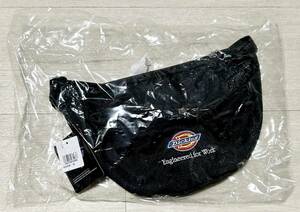 Dickies ウエストバッグ 黒 新品 未使用 メッシュ ボディバッグ ディッキーズ ブラック