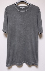 yohji yamamoto POUR HOMME　06ss ベースボール期　Tシャツ　コットン　コールドダイ　無地　HR-T06-071 ヨウジヤマモトプールオム　グレー