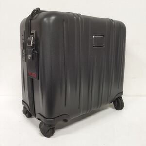 TUMI トゥミ V3 コンパクト・キャリーオン・4ウィール・ブリーフケース ビジネス 24L 228004DE 黒 約横40cm幅20cm高さ40cm 1221-021(12)