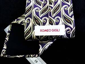 *:.*:【新品N】*:.*5256　ロメオジリ 【ROMEO GIGLI 】「ペイズリー」ネクタイ