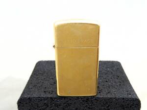 ZIPPO 11年製 SOLID BRASS オイルライター　約43g 着火現状品 売り切り