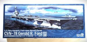 ■未組立品 マジックファクトリー 1/700 アメリカ ジェラルド・R・フォード級航空母艦 CVN-78 USS ジェラルド・R・フォード