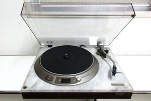 ②☆ DENON デノン ☆レコードプレーヤー　ターンテーブル　 DP-1800 　中古品☆通電OK