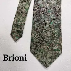 美品⭐︎ブリオー二 Brioni 総柄 ネクタイ イタリア製 迷彩