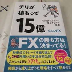 チリが積もって15億 FXで成り上がった僕とあなたの微差