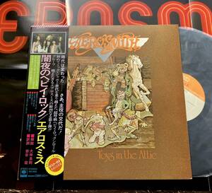 LP ポスター付【Toys in the Attic 闇夜のヘビイ・ロック】AEROSMITH（エアロスミス）