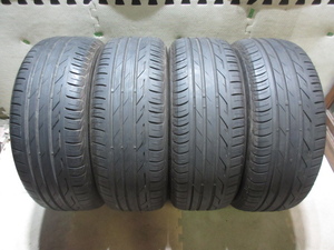 中古タイヤ　205/55R16 91W　ブリヂストン TURANZA T001　8～9分山　4本セット