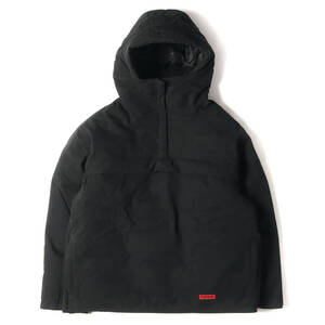 美品 Supreme シュプリーム ジャケット サイズ:M 22SS フーデッド プルオーバー ダウン ジャケット Hooded Down Pullover ブラック 黒