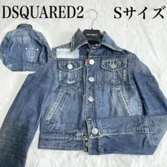 DSQUARED2 バックロゴ デニムジャケット Gジャン ディースクエアード