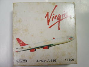 ◆シャバク ヴァージン・アトランティック航空 エアバス A340 1/600 中古品◆