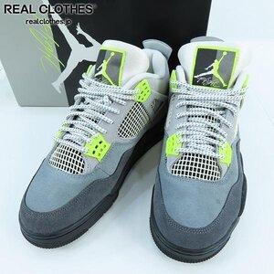 NIKE/ナイキ AIR JORDAN 4 RETRO SE NEON/エアジョーダン4 レトロ ネオン CT5342-007/27.0 /080