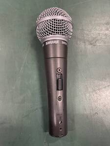 １円スタート 動作ＯＫ SHURE SM58SE 中古　その２