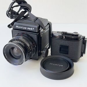 ◆ マミヤ プロフェッショナル MAMIYA PROFESSIONAL RB67 ブラック ボディ MAMIYA-SEKOR 1:3.8 90mm レンズ セット 中判 フィルムカメラ